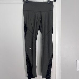 Under Armour Gray and Black Leggings